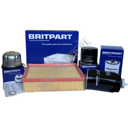 Zestaw komplet filtrów Land Rover Discovery II Defender Td5 2.5 diesel DA6004XD