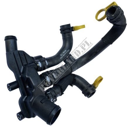 Króciec układu chłodzenia z przewodami Range Rover L322 Sport L320 3.6 diesel LR005819