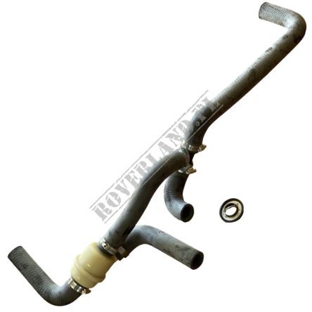 Termostat na wężach rura wąż chłodnicy układ zmodyfikowany Freelander 1.8 benzyna PCH001190