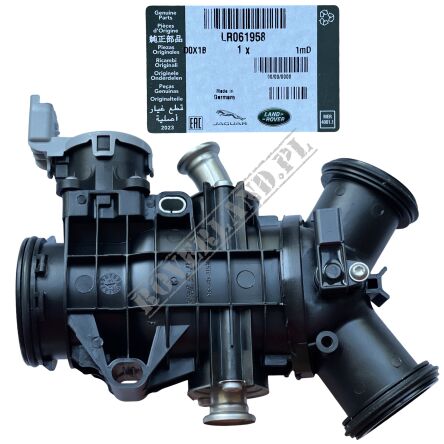 Przepustnica powietrza Jaguar XJ X351 3.0 V6 Gen2 diesel JDE39856