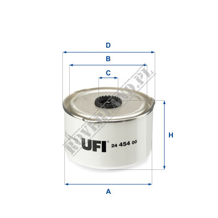Filtr paliwa UFI Range Rover Sport, Discovery 3, 4 - 2.7, 3.0 diesel LR009705
